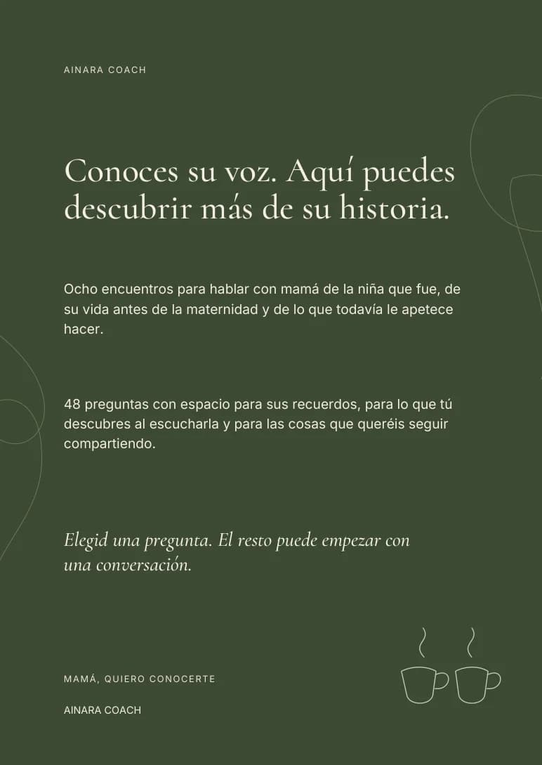Contraportada del libro Entre tú y yo