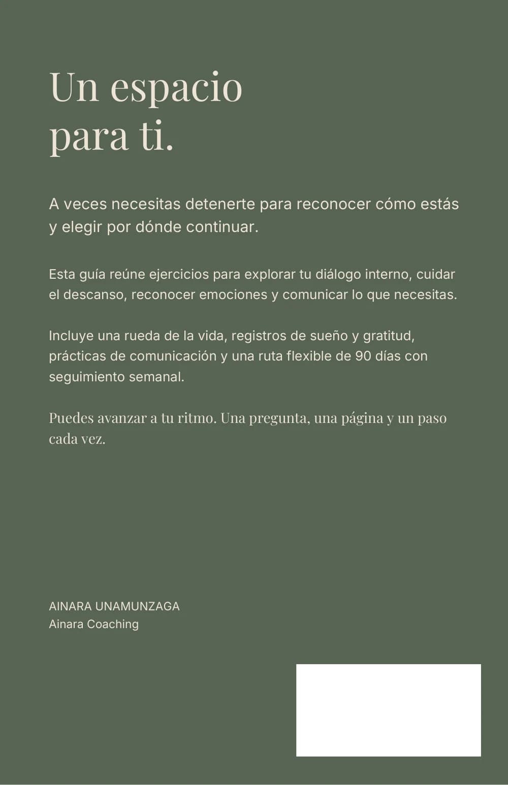 Contraportada de Guía integral de transformación