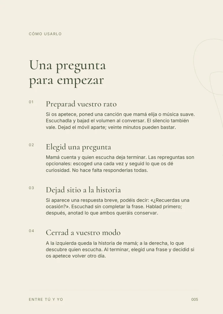 Cómo conversar y escribir entre dos